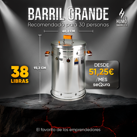 BARRIL ASADOR 38 LIBRAS