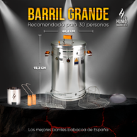 38 POUND BARREL GRILL