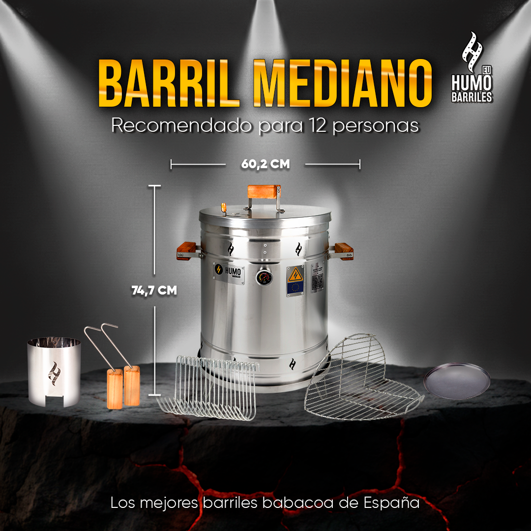 28 POUND BARREL GRILL