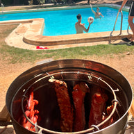 38 POUND BARREL GRILL